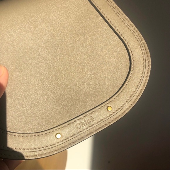 Chloé Nile Mini Bracelet Bag in Motty Gray - Picture 7 of 12